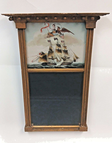Antique federal split column - antique,