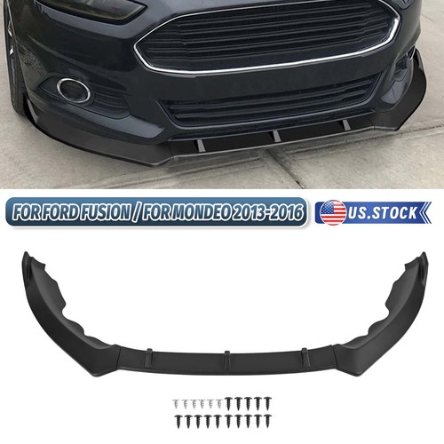 Front bumper lip spoiler - front,