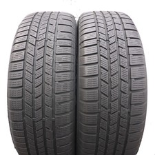 235 55 19 2X CONTINENTAL 235/55 R19 101H Cross A0 Pneus D'Hiver 2022 7,4-7,5mm