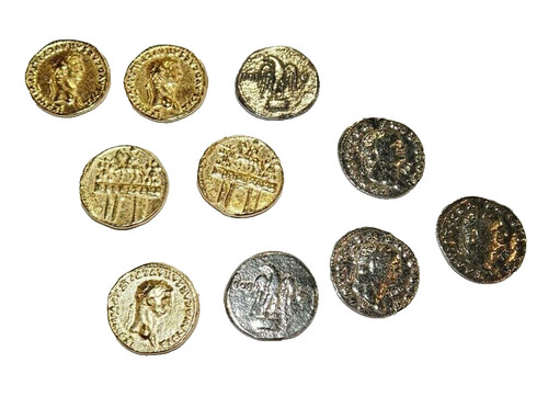 Lot pièces romaines or - 10,