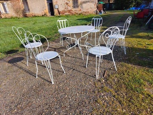 Salon jardin fer - salon,