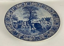 Ancien XXème grand plat en