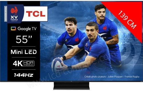 Téléviseur tcl 55mqled80 - téléviseur,