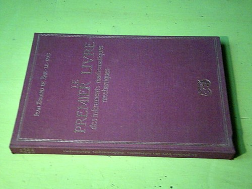 Premier livre des - le,