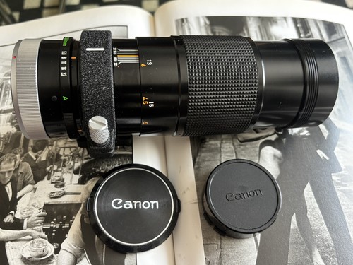 Télé objectif canon - télé-objectif, fd