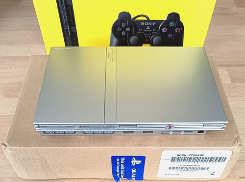 Ps2 slim silver - ps2,