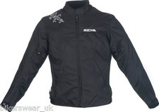Veste de moto noire Richa