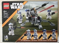 BOITE SET LEGO STAR WARS VAISSEAU 75345 501 EME CLONE TROOPERS BATTLE PACK