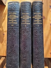 Lot de livres anciens "Nouvelle encyclopédie pratique de médecine et d'hygiène"