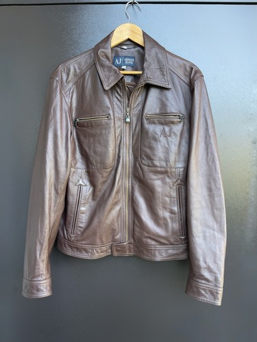 Veste cuir véritable aj - veste,