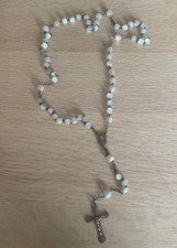 Ancien Chapelet En Argent