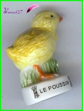Feve Animaux de la Ferme Edition Atlas " La Poussin " Hen henne #B19