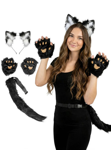 Ensemble déguisement chat