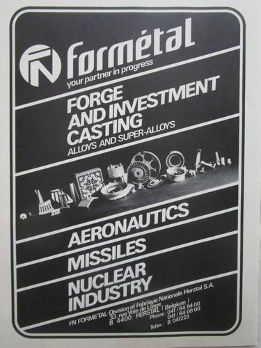 1981 pub formetal herstal - fn,