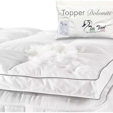 TOPPER pour matelas en duvet d'oie TEX TIROL © DOLOMITI 50% duvet d'oie / 50% pl