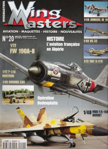 Wing masters aviation - masters, n°20