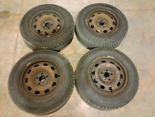 VOLKSWAGEN GOLF 4 VW 5 HOLE IRON WHEELS - 14" TIRES TIRES 175 80 R14 88H 