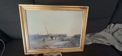 Peinture encadrée paysage