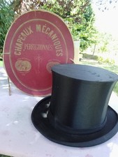 CHAPEAU CLAQUE HAUT DE FORME