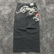 Y2K Ed Hardy Men's Baggy Wide