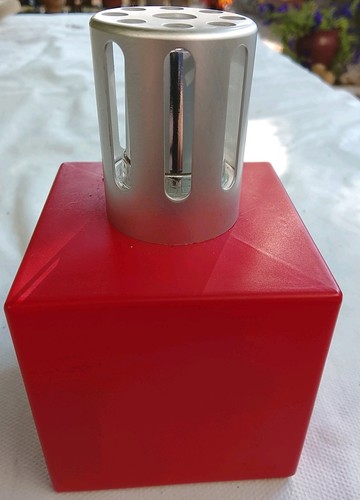 Lampe berger cube rouge - berger,