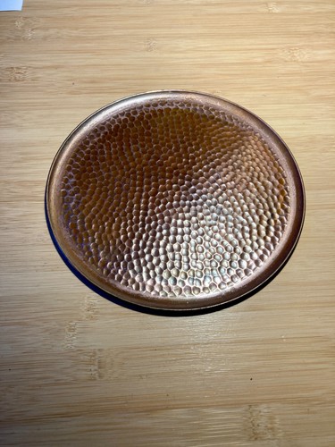 Ancien petit plateau rond - , en