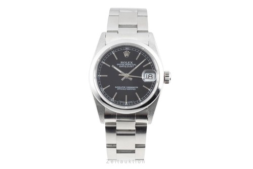 Rolex datejust cadran noir - rolex,