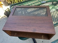 McINTOSH L12 WOOD CABINET / CASE WITH SLANT LEGS 