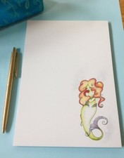 Bloc-notes sirène pour femme