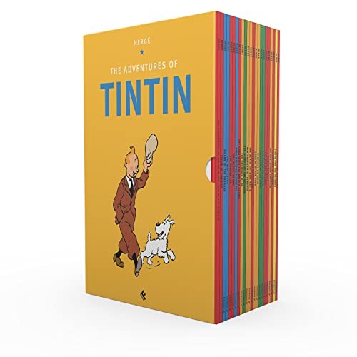 Tintin paperback boxed set - paperback,
