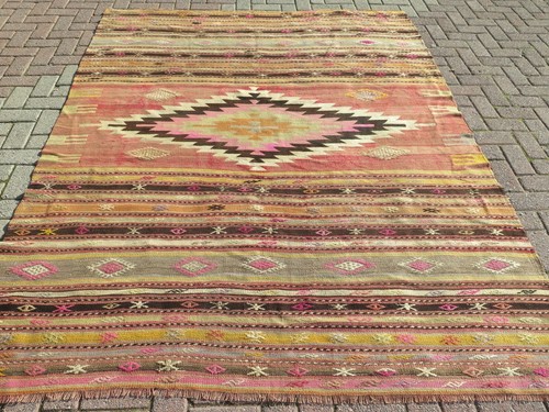 Ancien kilim milet tapis - ancien, milet,