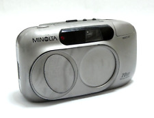 MINOLTA 70W RIVA ZOOM FLASH APPAREIL PHOTO ARGENTIQUE COMPACT OCCASION TESTE
