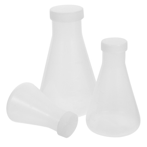 3pcs plastique erlenmeyer - 3pcs,