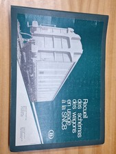 Libro Ferrovia Recuil des schemas des wagons en use a la SNCB 