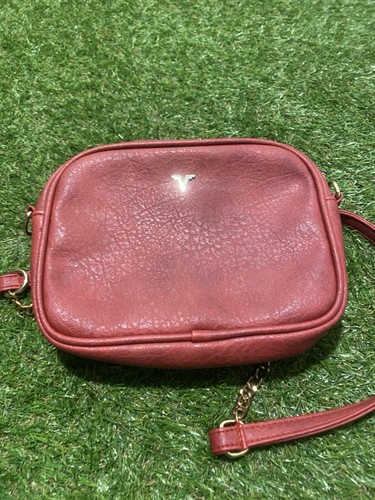 Sac main vintage rouge - à,