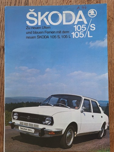 Skoda 105 1977 - skoda, s