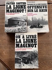 Livres 3 Tomes Ligne Maginot