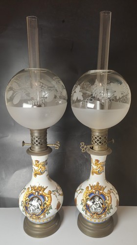 Paire lampes pétrole - paire, À