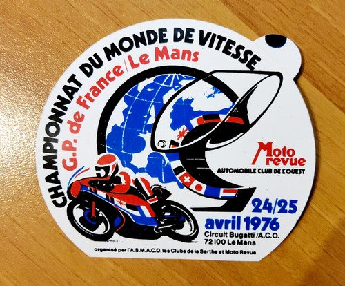 Autocollant ancien grand prix - autocollant,