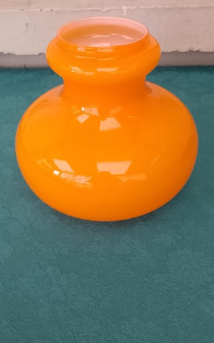 Grand globe opaline orange