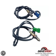 Lot de 2 Sonde Lambda Capteur Oxygène pour Citroën Peugeot Xsara C3 C4 206 307