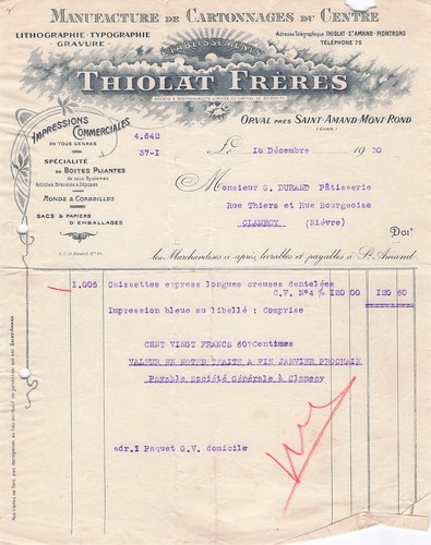 Orval imprimeur thiolat - 18,