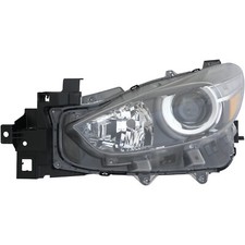 Headlight For 17-18 Mazda 3 Hatchback Sedan Left Driver Halogen Headlamp CAPA