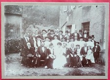 Vintage Photograph: 19th Century Family Wedding 