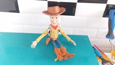SON HS !!!  0806251 Figurine Toy story ancien woody hasbro 2001 32cm