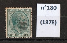 Timbre ancien d'Espagne, roi