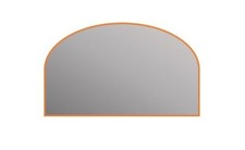 Vitre de poêle Godin modèle