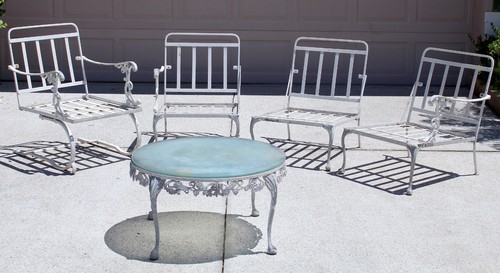 Vintage 1950s cast aluminum - vintage,