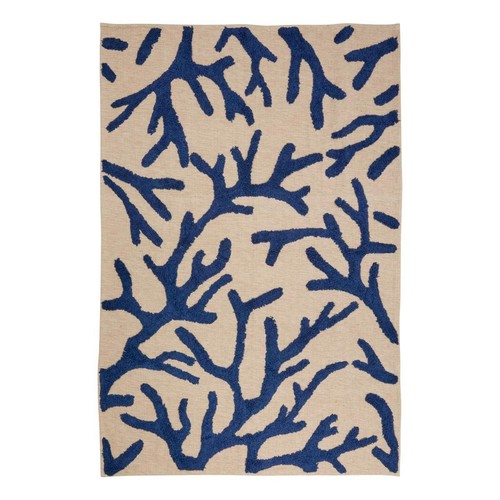 Tapis motifs coraux - tapis, à