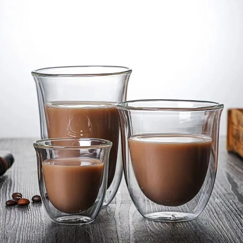 Tasse verre double couche